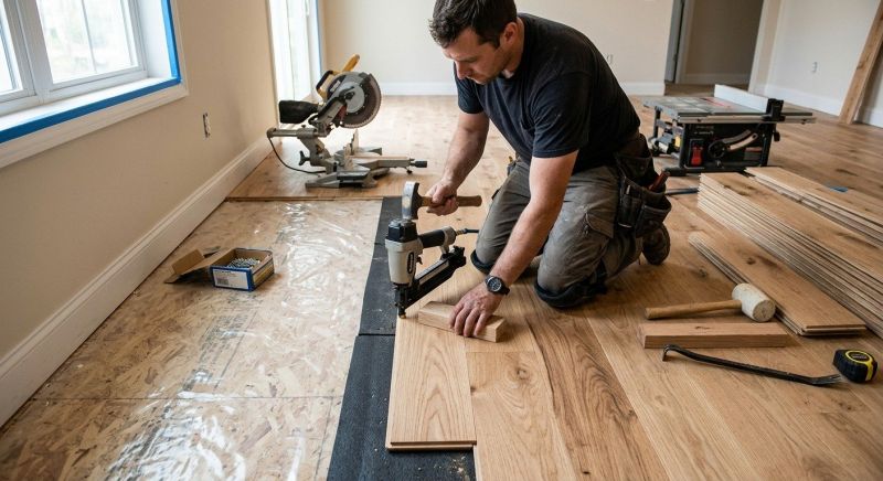 Hardwood Installation in North Hills, CA