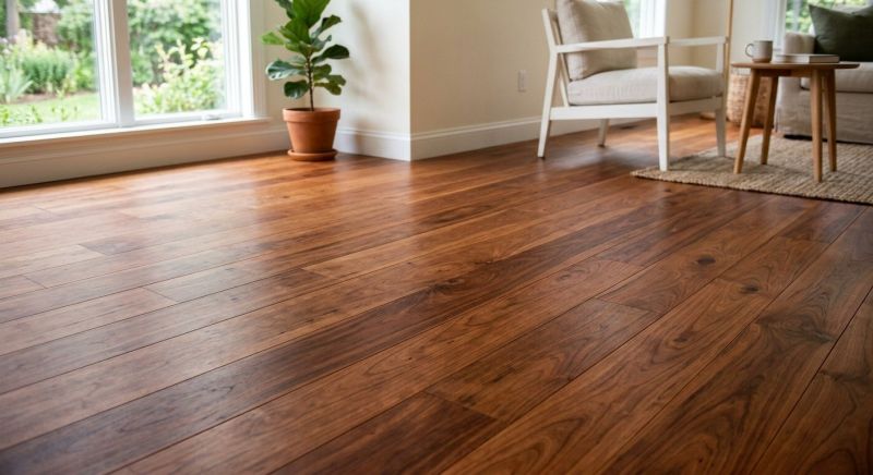 Cherry Floor Installation in Piru, CA
