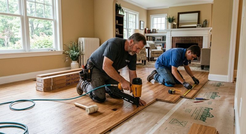 Hardwood Floor Installation in Agoura Hills, CA