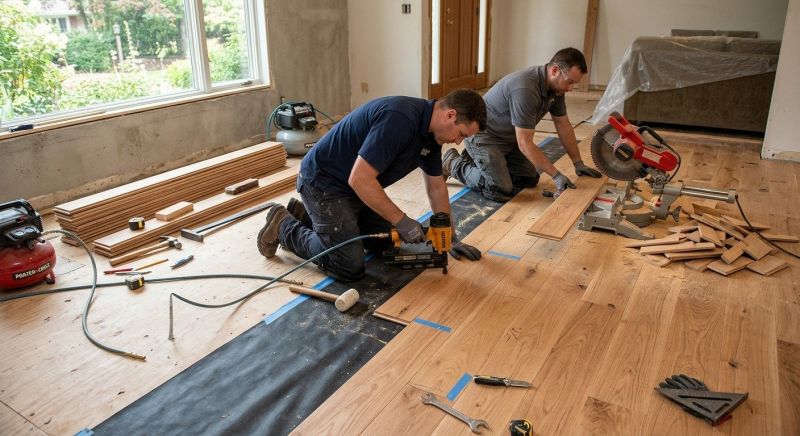 Hardwood Floor Installation in Chatsworth, CA