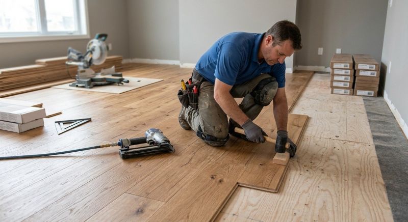 Hardwood Floor Installation in Northridge, CA