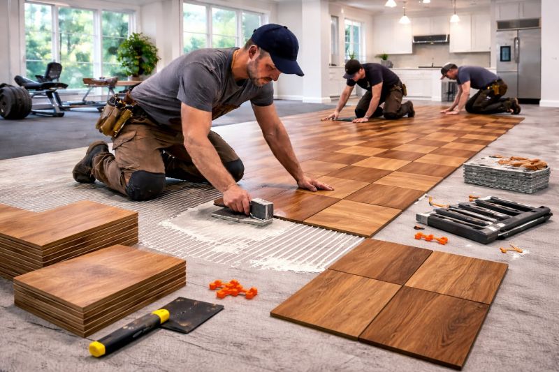 Hardwood Floor Installation in Topanga, CA