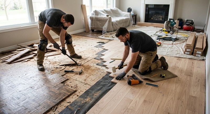 Hardwood Replacement in Valencia, CA