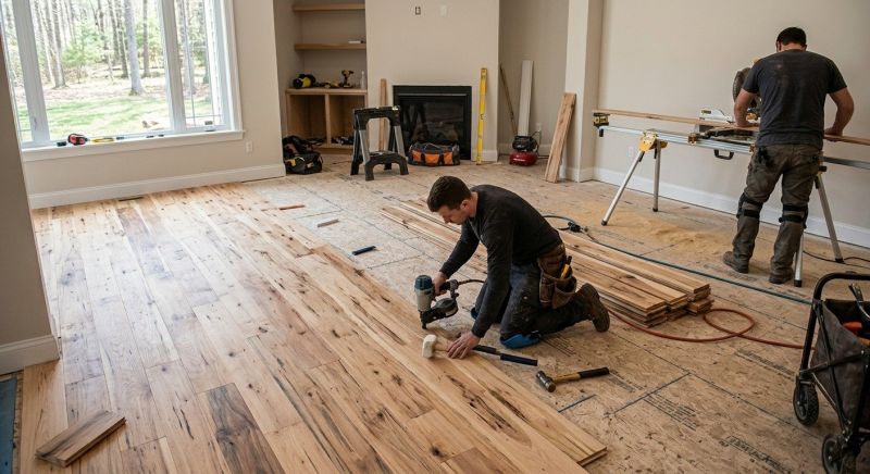 Hickory Floor Installation in Thousand Oaks, CA