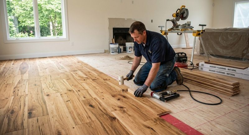 Hickory Floor Installation in Thousand Oaks, CA
