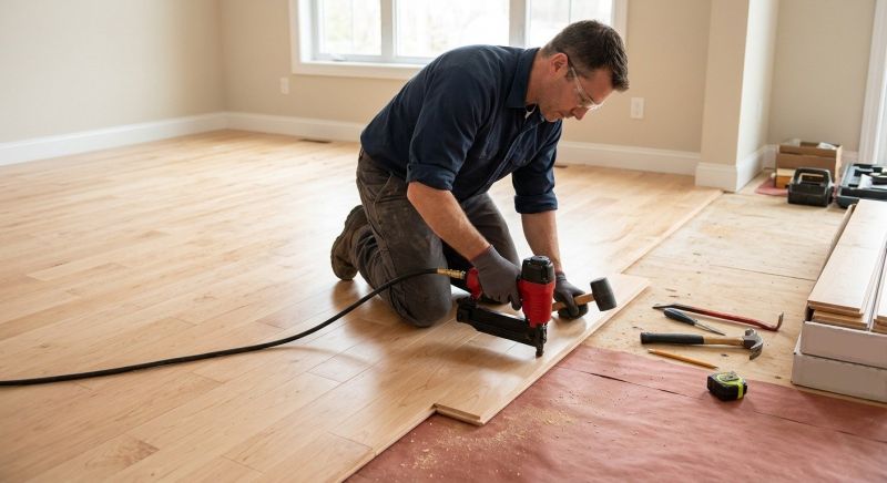 Maple Flooring Installation in Calabasas, CA