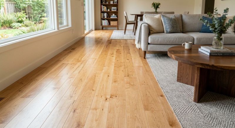 Maple Flooring Installation in Topanga, CA