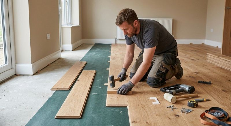 Maple Flooring Installation in Valencia, CA