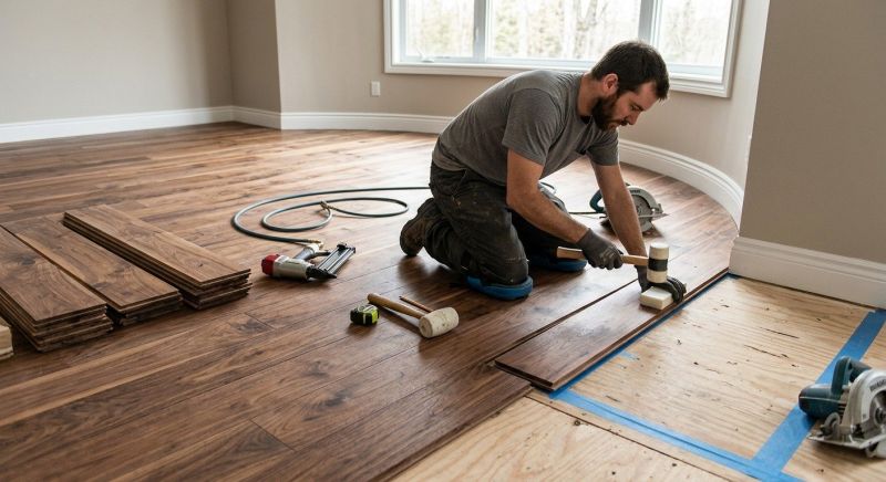 Walnut Flooring Installation in Thousand Oaks, CA