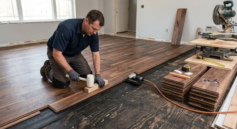 Walnut Flooring Installation in Thousand Oaks, CA