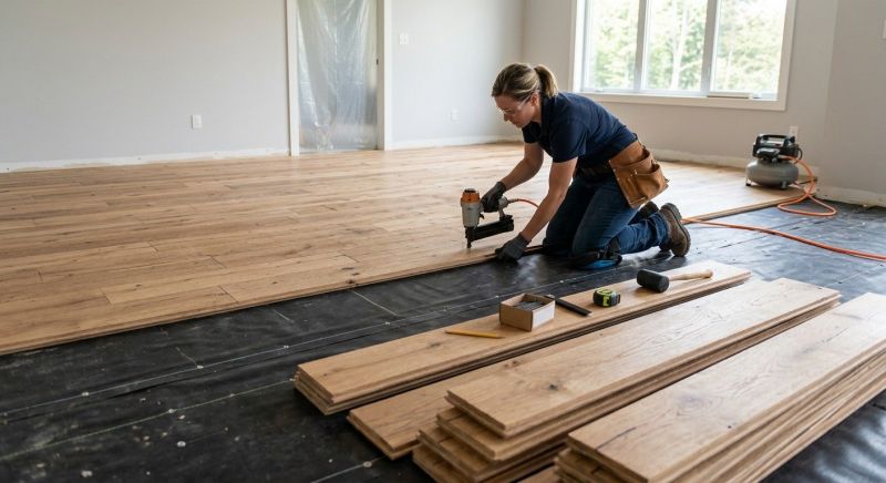 Walnut Flooring Installation in Thousand Oaks, CA