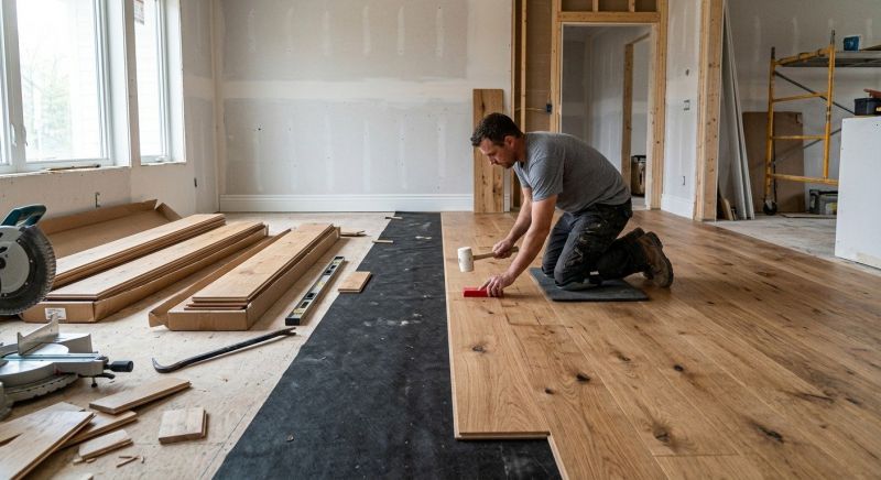 Wide Plank Floor Installation in Thousand Oaks, CA