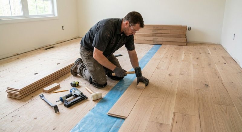 Wood Floor Replacement in Northridge, CA
