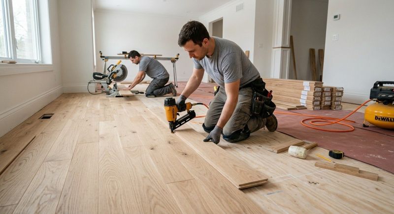 Wood Floor Replacement in Oak Park, CA